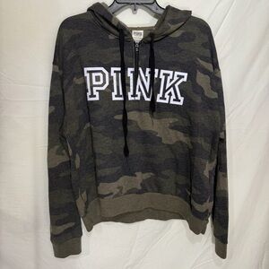 PINK Victoria's Secret Camo Sweatshirt